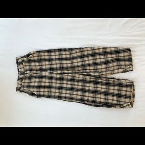 Plaid pants
